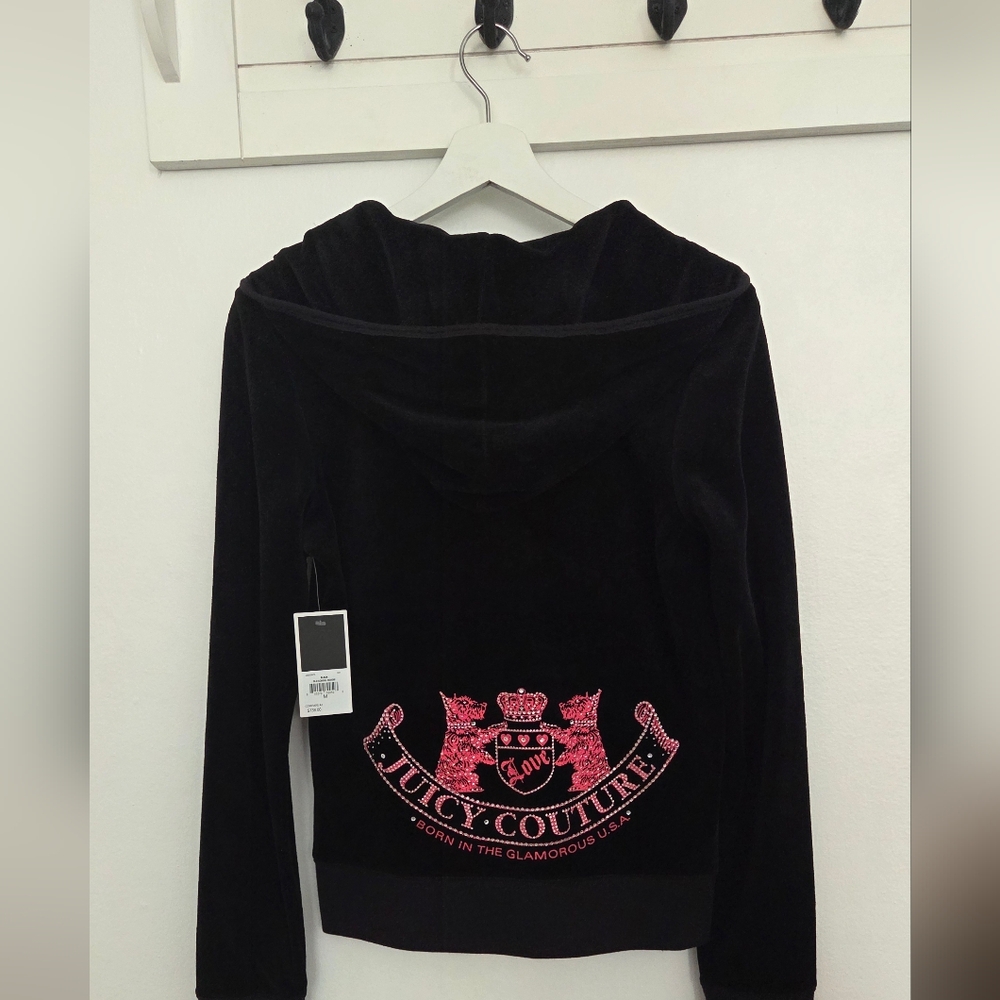 Vintage Juicy Couture Black Hoodie